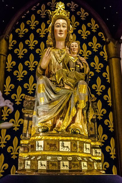 Imagen de la Virgen; Cañas