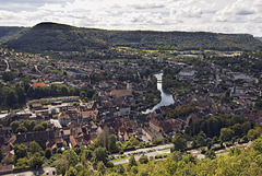 Ornans vue de la Corniche. Ornans vue de la Corniche.