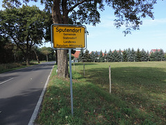 Ortseingang Sputendorf - Bike