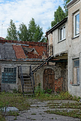 Hinterhof in Kaunas (© Buelipix)
