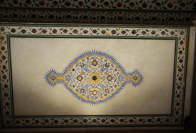 Decorated ceiling