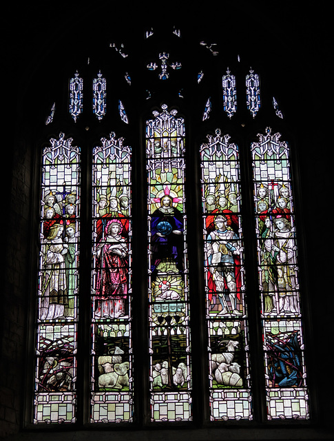 berry pomeroy church, devon  , c19 glass by christopher whall 1897 (1)