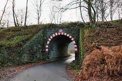 In der Ratelbecke, Brücke der ehem. Elbschetalbahn (Wetter) / 13.12.2020