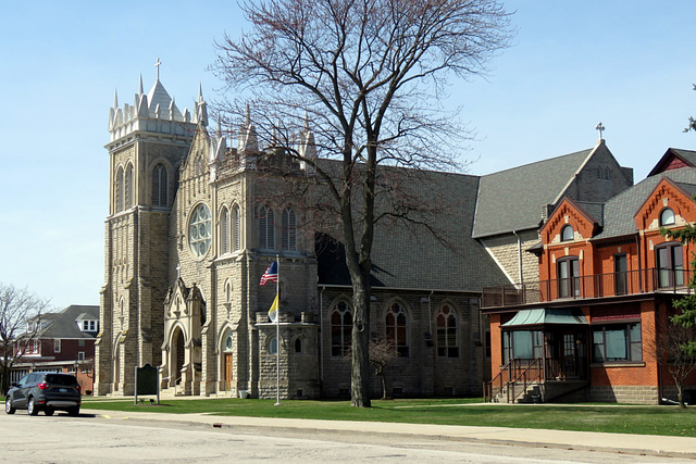 Catholic church in Marine City, Michigan