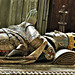 st mary's church, warwick (129)c16 tomb effigy of ambrose dudley, earl of warwick +1590, wearing a c18 coronet