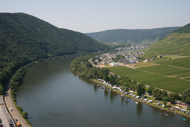 River Mosel At Beilstein