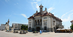 Romania, Constanța, The Square of Ovidiu