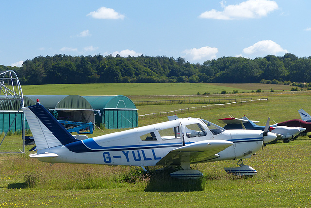 G-YULL at Popham - 22 June 2018