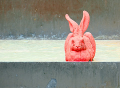 Der rote Osterhase