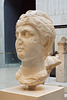 Portrait of Faustina Major in the Archaeological Museum of Madrid, October 2022