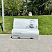 L’Aquila 2025 – Ernest Hemingway bench