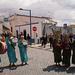 Moroccan singing and dancing in Mértola's streets.