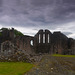 Walls of the church at Kildrummy Castle