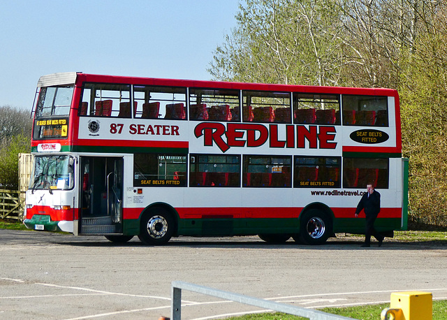 Redline Travel YIL 6986 (R344 RRA) at Manchester Airport - 28 Mar 2019 (P1000778)