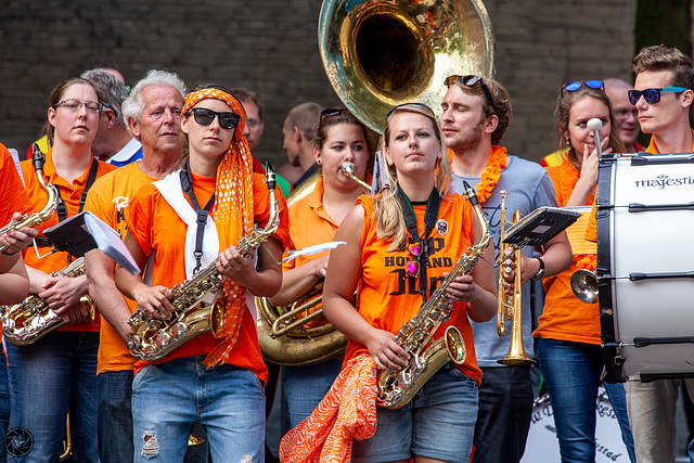 Dweilband 'DAD Barst los' uit Driebergen