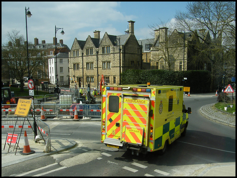 ambulance at the Plain