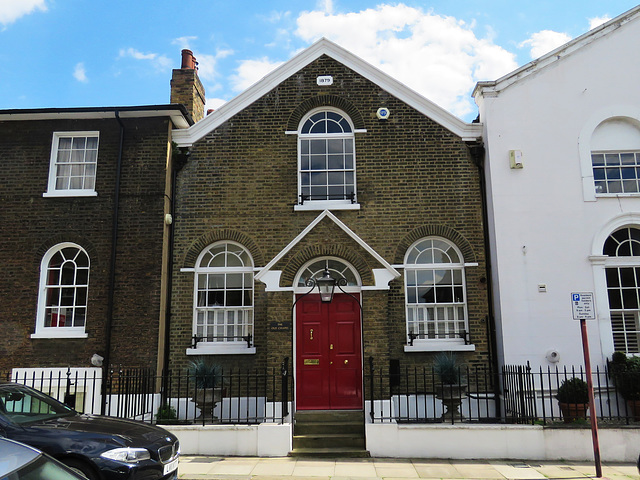 old chapel, king george st., greenwich, london