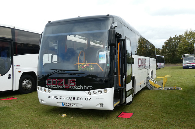 Cozy Travel CO08 ZYC (PN08 CMY) at Showbus - 29 Sep 2019 (P1040591) Cozy Travel CO08 ZYC (PN08 CMY) at Showbus - 29 Sep 2019 (P1040591)
