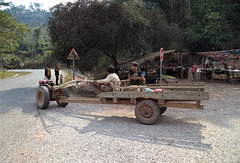 Tracteur et bananes / Tractor and bananas