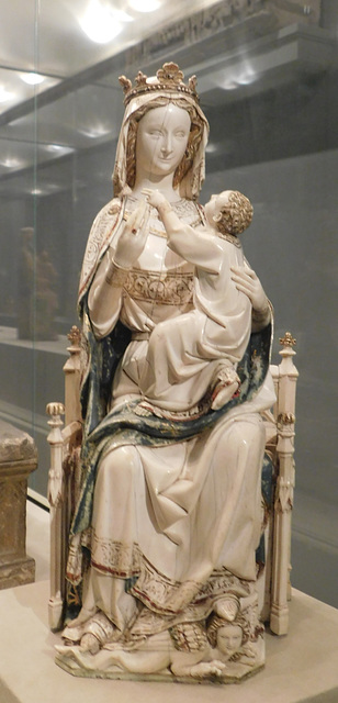 Ivory Virgin and Child in the Metropolitan Museum of Art, September 2018