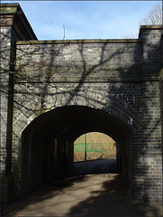 tunnel under gasworks bridge