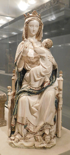Ivory Virgin and Child in the Metropolitan Museum of Art, September 2018