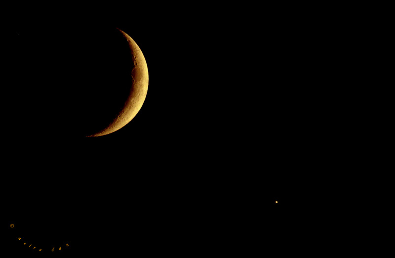 Moon and Jupiter