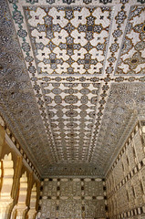 Sheesh Mahal (Mirror Palace) ceiling