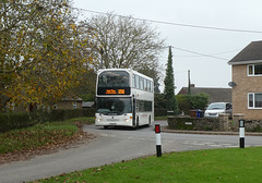 Coach Services Limited of Thetford YT09 YHK in West Row - 4 Nov 2024 (P1200223)