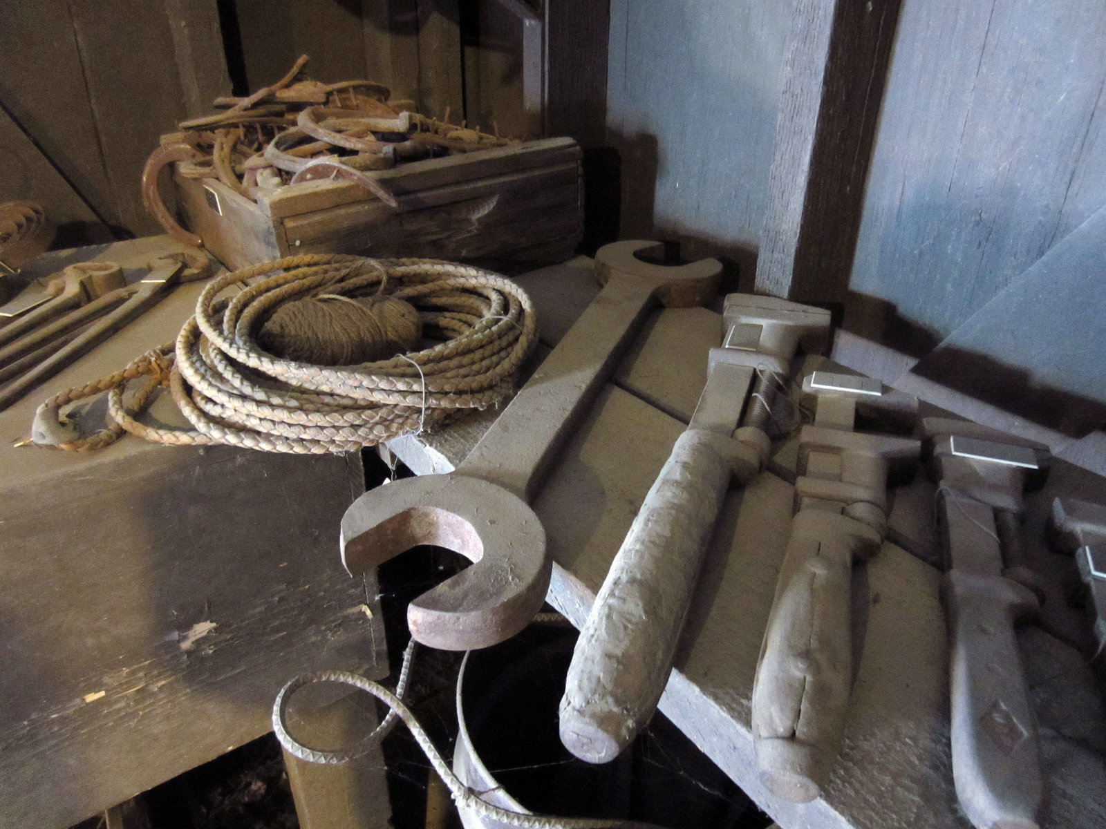 Blacksmith's Tools at Coachella Valley History Museum (2599)