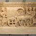 Front Panel from an Etruscan Alabaster Cinerary Urn in the British Museum, April 2013