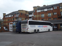 DSCF2654 Bruce's Coaches FN63 PWX  at Oxford - 27 Feb 2016