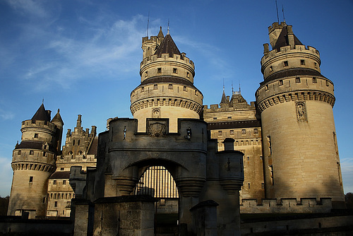 plein soleil sur pierrefonds cet apres midi .....