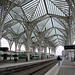 Der Bahnhof "Oriente" in Lissabon