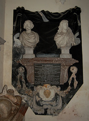 Monument at Lowther Church, Cumbria