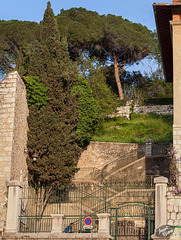 Zig-Zag Stairs in Nice, France