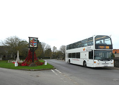 Coach Services Limited of Thetford YT09 YHK in West Row - 4 Nov 2024 (P1200232)