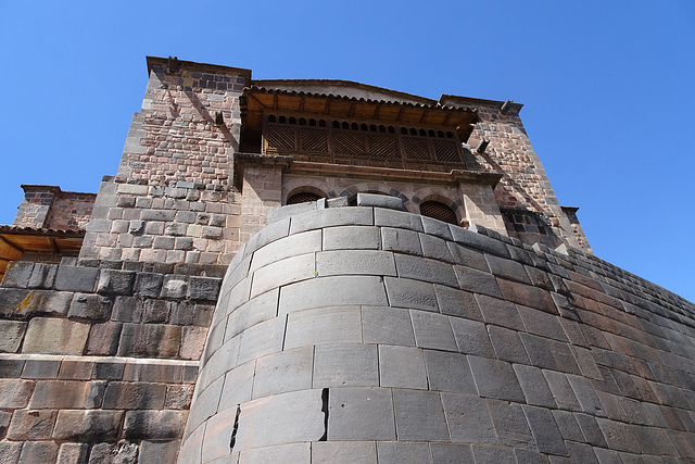 Inca Wall At Qorikancha