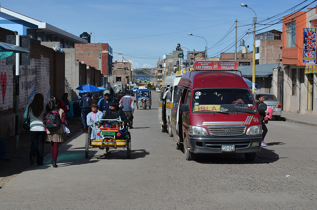 Peru, Puno, Jirón Carabaya Street