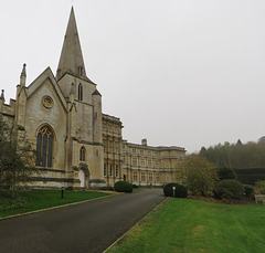 sherborne church and house, glos