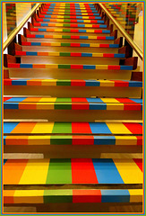 Escalier Palette de couleurs