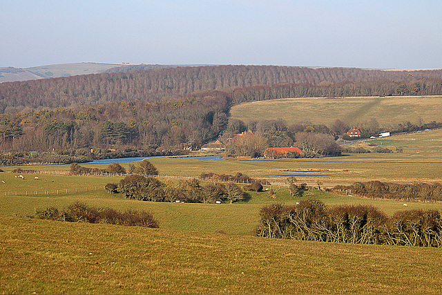 Cuckmere Valley at Exceat -14.3.2016