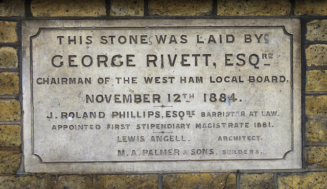 police and coroner's court, stratford, london