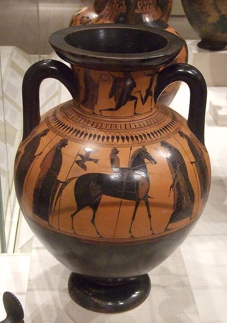 Terracotta Neck-Amphora Attributed to the Affecter in the Metropolitan Museum of Art, April 2011