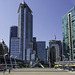 Jack Poole Plaza mit dem 2010 Winter Olympic Flame Cauldron ... P.i.P. (© Buelipix)