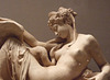 Detail of Leda and the Swan by Carrier-Belleuse in the Metropolitan Museum of Art, October 2011