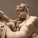 Detail of Leda and the Swan by Carrier-Belleuse in the Metropolitan Museum of Art, October 2011