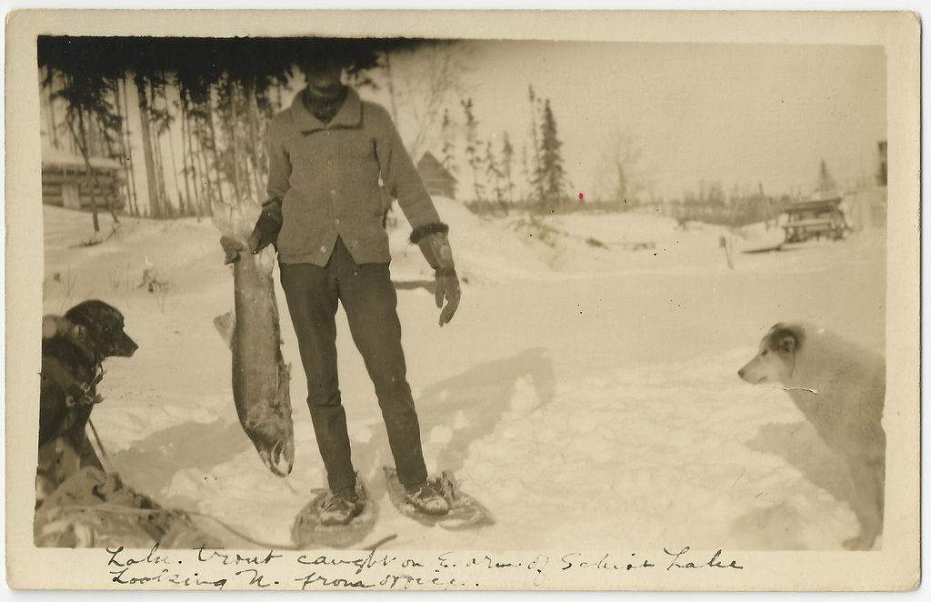 MN1044 FLIN FLON - LAKE TROUT CAUGHT ON E. ARM OF SCHIST LAKE