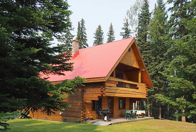 Chalet, Becker's Lodge, Bowron Lake, BC