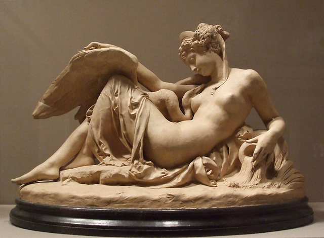 Leda and the Swan by Carrier-Belleuse in the Metropolitan Museum of Art, October 2011